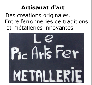 David Gambier - Métallerie - Serrurerie - Artisanat d' Art - 26150 Die